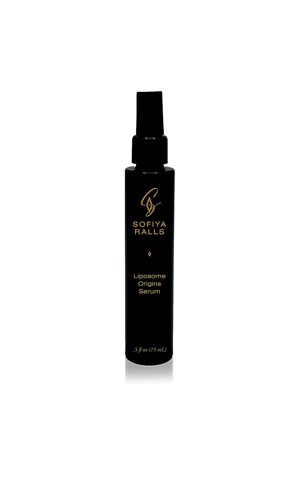 Sofiya Ralls skincare product